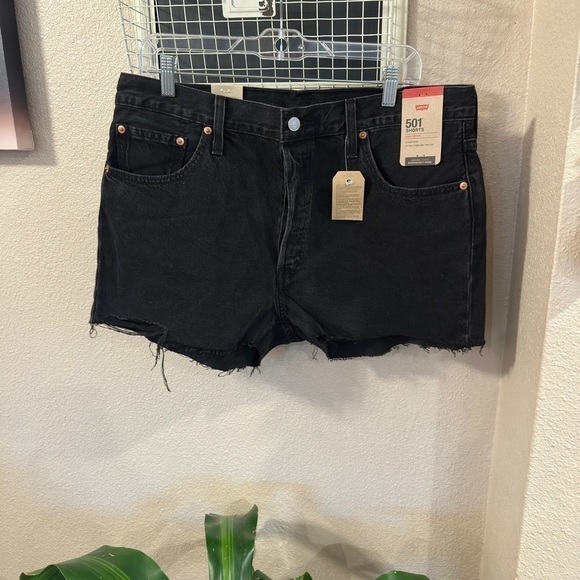 501® levis ORIGINAL HIGH RISE WOMEN'S SHORTS - Picture 8 of 9